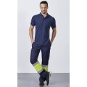 Pantalón Multibolsillos Alta Visibilidad Invierno. 80% Poliéster - 20% Algodón. 250 g/m².