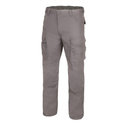 Pantalón Canvas multibolsillos con refuerzo en culera y rodillera. 65% Pol - 35% Alg. 290grs/m2