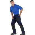 Pantalón Canvas con abertura para rodillera  65% pol - 35% alg y detalles en 600d poliéster / PU.