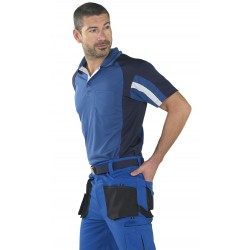 Polo Tricolor Transpirable
