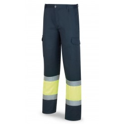Pantalón Bicolor Alta Visibilidad con Forro