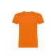 NARANJA Camiseta Manga Corta 100% Algodón