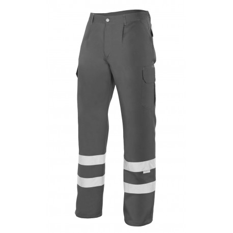 Pantalón Multibolsillos Cintas Reflectantes