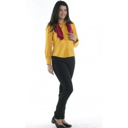 Pantalón Elástico Pitillo. Sarga bielástica. 96% Pol - 4% Elastano