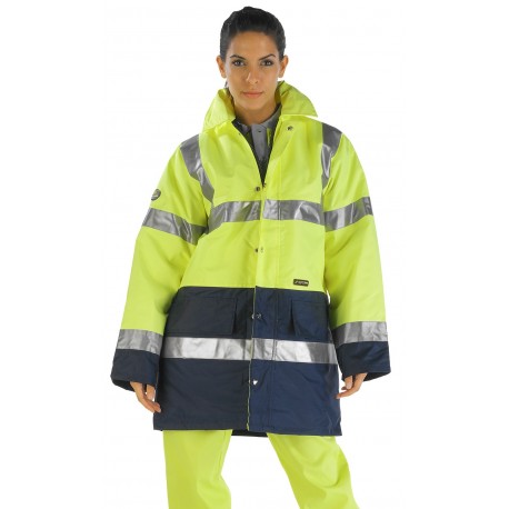 Parka Impermeable Alta Visibilidad
