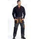 Pantalón con aberturas para rodillera 65% Pol - 35% Alg canvas.