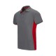 Polo Bicolor Tejido Transpirable