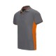 Polo Bicolor Tejido Transpirable