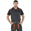 Polo Bicolor Transpirable