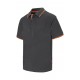Polo Raya Bicolor Manga Corta