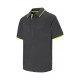 Polo Raya Bicolor Manga Corta