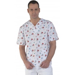 Casaca Unisex Estampada 100% Microfibra