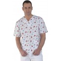 Casaca Unisex Estampada 100% Microfibra