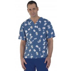 Casaca Unisex Estampada 100% Microfibra