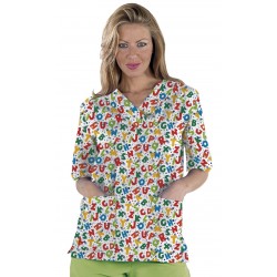 Casaca Unisex Estampada 100% Microfibra