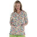 Casaca Unisex Estampada 100% Microfibra