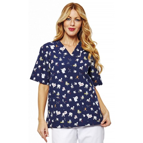 Casaca Unisex Estampada 100% Microfibra