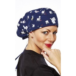 Bandana Antibacteriana Repele Líquidos Para Pelos Largos Microfibra