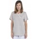 Casaca Mujer Cuello Pico Cruzado 100% Microfibra