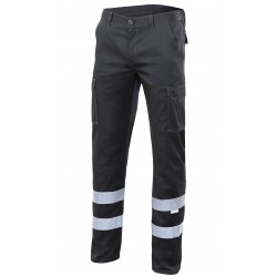 Pantalón Multibolsillos cintas reflectantes