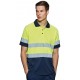 Polo Bicolor Manca Corta Alta Visibilidad