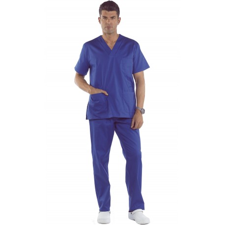 Pantalón Unisex con Cintura elástica Gran gamas de color 65% Poliéster - 35% Algodón.