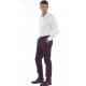 Pantalón Elástico sin pinzas Hombre 95% Algodón - 5% Elastano. 260grs/m2