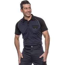 Polo Bicolor Transpirable