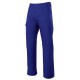 Pantalón con pinzas y cinturilla elástica multibolsillos 65% Pol - 35% Alg 200g/m2