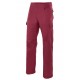 Pantalón con pinzas y cinturilla elástica multibolsillos 65% Pol - 35% Alg 200g/m2