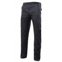 Pantalón elástico corte slim fit multibolsillos 46% Alg - 16% Pol - 38% EMET400. 240grs/m2