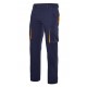 Pantalón Elástico Corte Slim Fit Bicolor multibolsillos 46% Alg - 16% Pol - 38% Fibra EME T-400. 240grs/m2