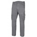 Pantalón Elástico con corte Slim Fit refuerzo en trasero y rodillas. Sarga 97% Algodón - 3% Elástano