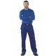 Pantalón bicolor de sarga muy resistente, unisex  y multibolsillos 65% Pol - 35% Alg, 260grs/m2