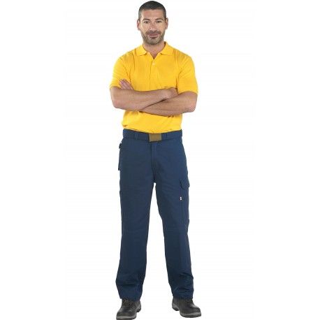 Pantalón unisex, ligero, resistente 65% Pol - 35% Alg. Sarga 215 grs/m2