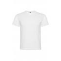 Camiseta de punto liso Blanco 100% Algodón. 165grs/m2