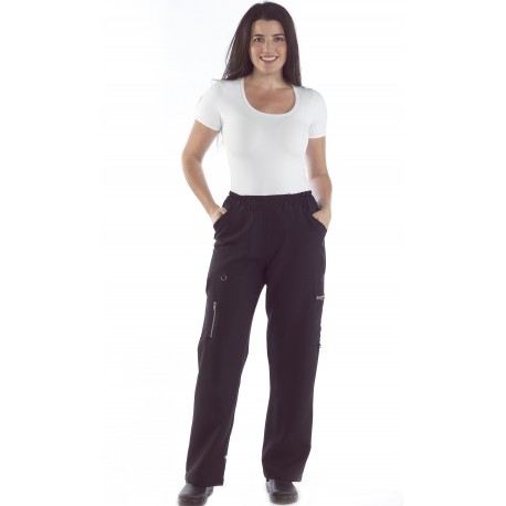 Pantalón Unisex Goma Bolsillos