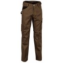 Pantalón transpirable, ergonómico, multibolsillos y refuerzos en Cordura 60% Alg - 40% Pol 245g/m2