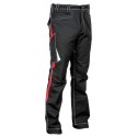 Pantalón Elástico multibolsillos con contrates resistentes 64% pol - 34% alg - 2% elastán + contrastes en 100% nylon