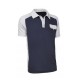 Polo Bicolor Transpirable Manga Corta