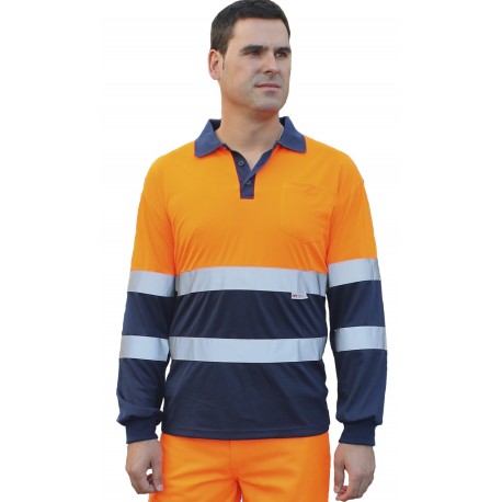 Polo Transpirable Alta Visibilidad