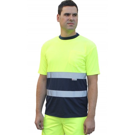 Camiseta Transpirable Alta Visibilidad