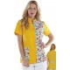 Casaca Microfibra Estampada Antibacteriana y Repelente al líquidos.