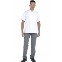 Pantalón Tergal Cuadros con cremallera  65% Pol - 35% Alg