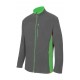 Chaqueta Polar Bicolor Microfibra 100% Pol 220 g/m2