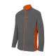 Chaqueta Polar Bicolor Microfibra 100% Pol 220 g/m2