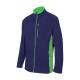 Chaqueta Polar Bicolor Microfibra 100% Pol 220 g/m2