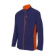 Chaqueta Polar Bicolor Microfibra 100% Pol 220 g/m2