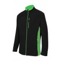 Chaqueta Polar Bicolor Microfibra 100% Pol 220 g/m2