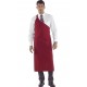 Delantal diseño moderno con peto 65% Pol - 35% Alg. 245grs/m2